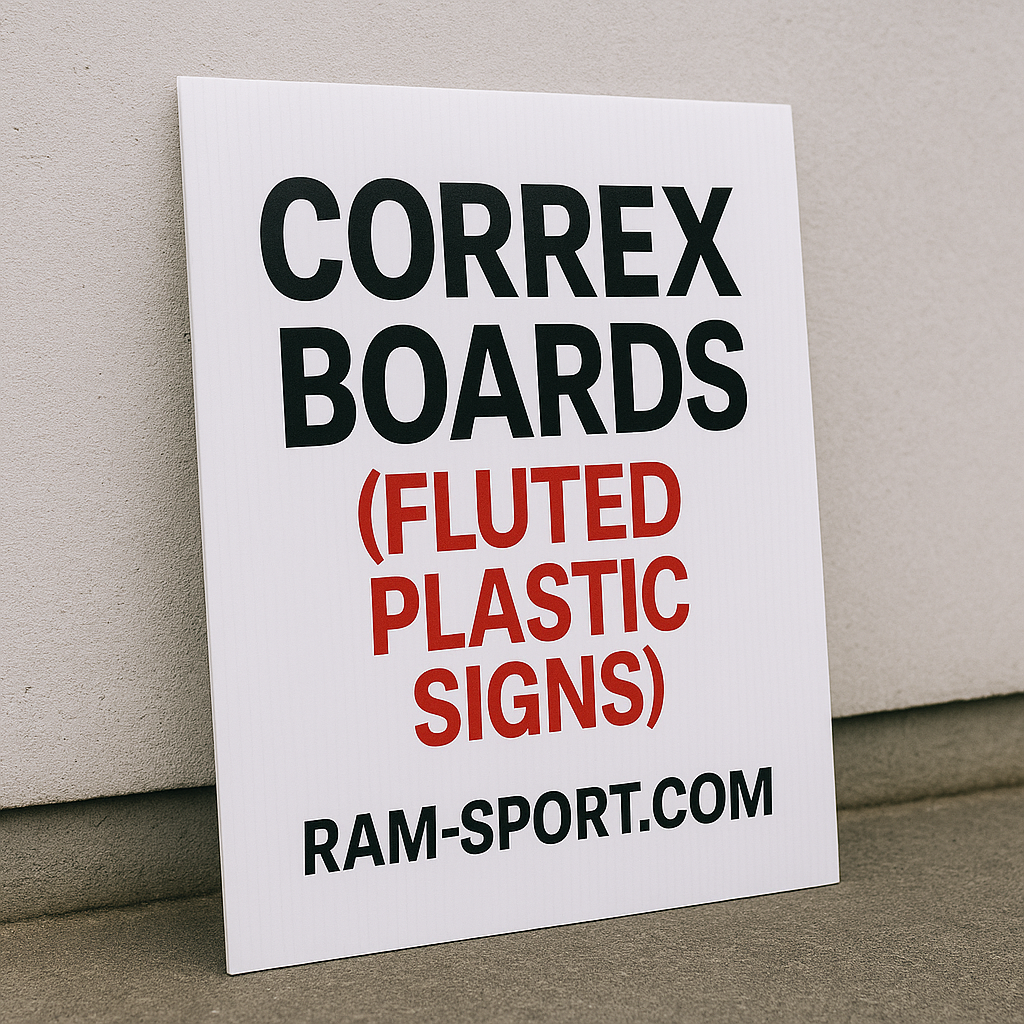 Correx Boards (Fluted Plastic Signs)