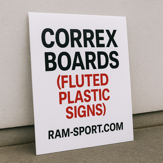 Correx Boards (Fluted Plastic Signs)
