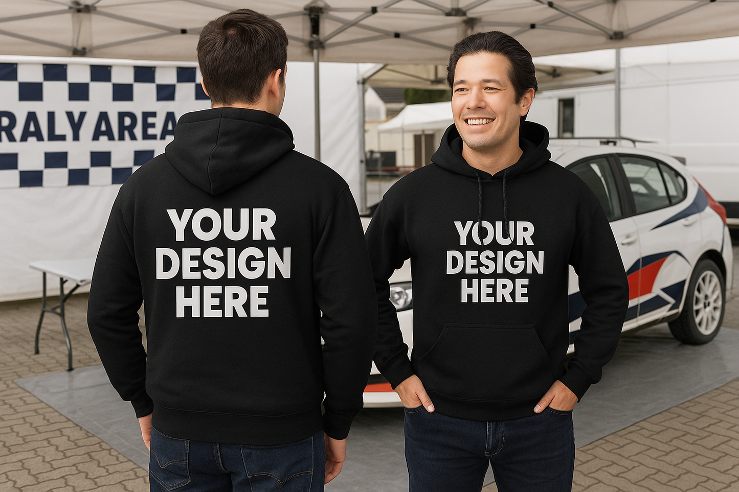 Hooded Pullover Sweat