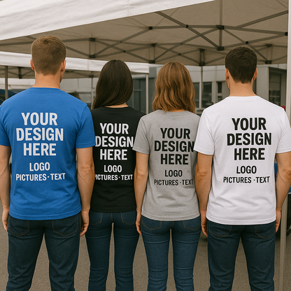 CUSTOM RALLY T-SHIRTS – DESIGN YOUR OWN!