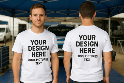 CUSTOM RALLY T-SHIRTS – DESIGN YOUR OWN!