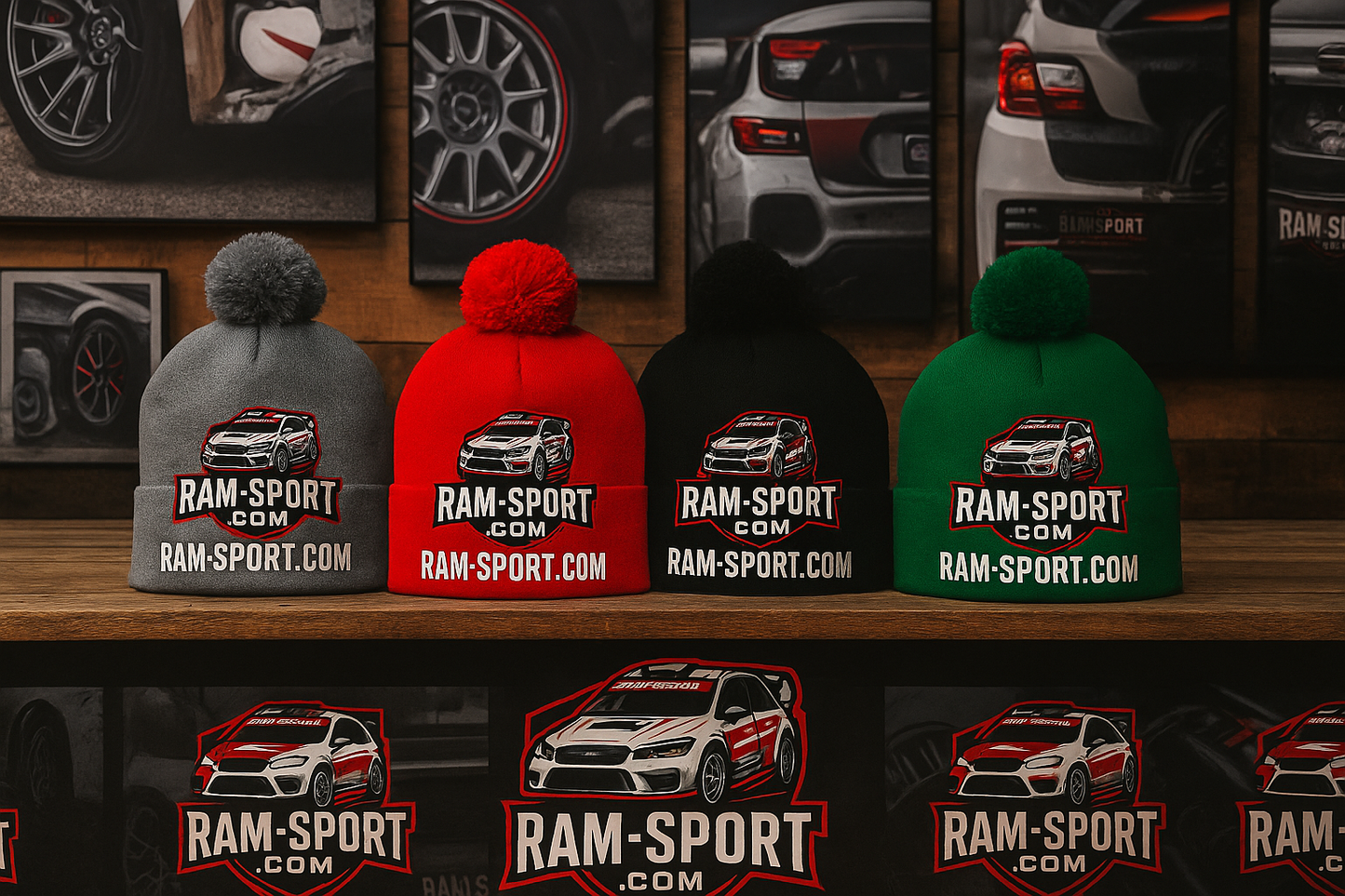 CUSTOM POM-POM BEANIES